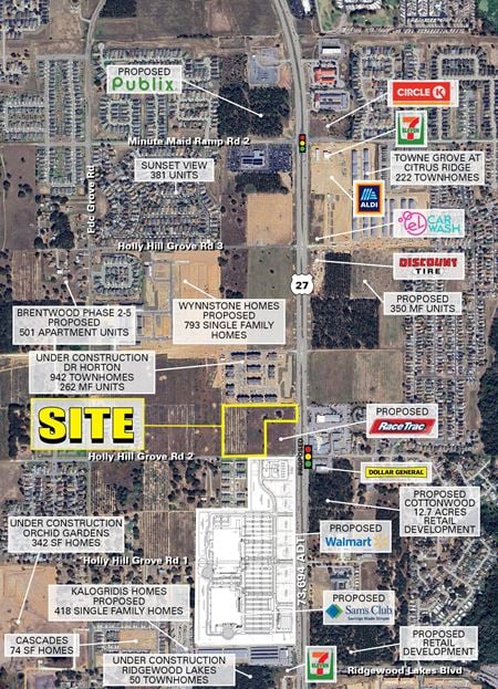 Preview of commercial space at NWC US Hwy 27 & Holly Hill Grove Rd 2