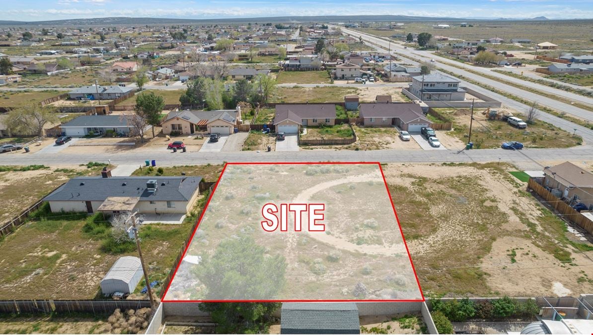 ±0.23 Acres of Level Land in California City