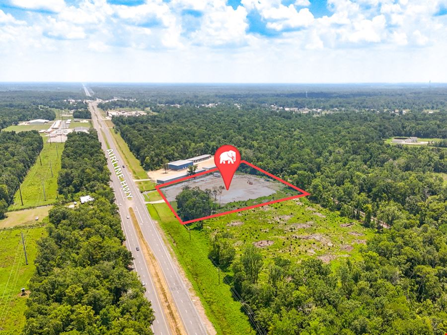 Stabilized Yard Lease, Up to 7.83 Acres along Airline Hwy