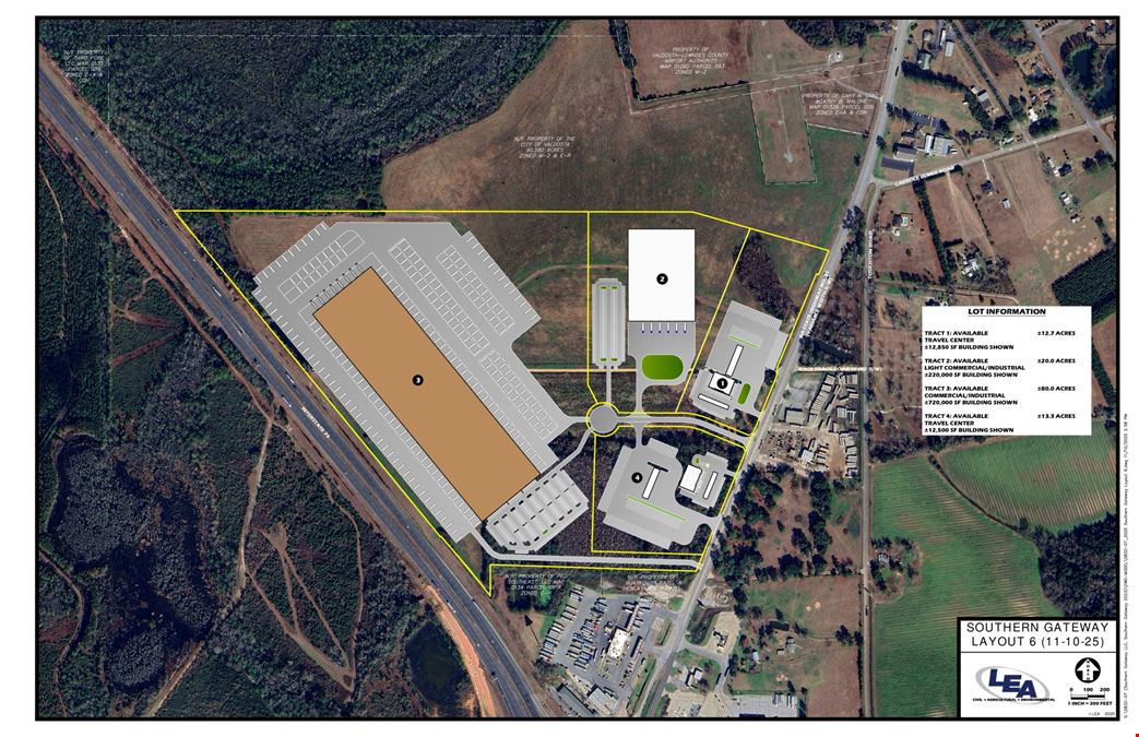 129 Acre Southern Gateway Site Fronting I-75