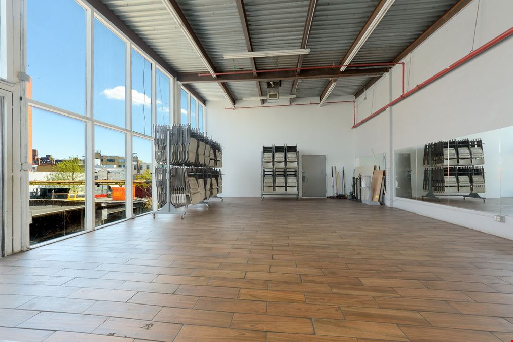 7,700 SF | 229 Cook Street | Bright Open-Plan Studio Space in the Heart of Bushwick for Lease