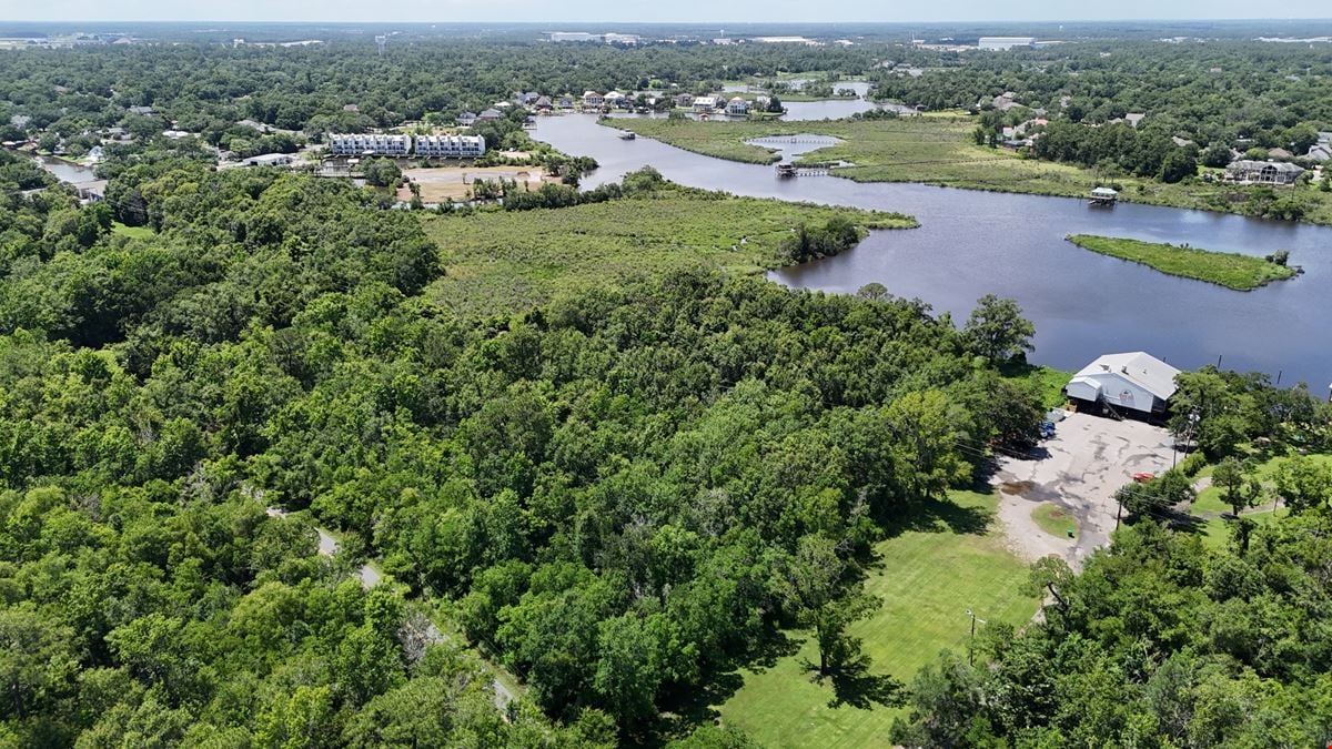 RARE WATERFRONT DEVELOPMENT TRACT ON BAYOU BENARD