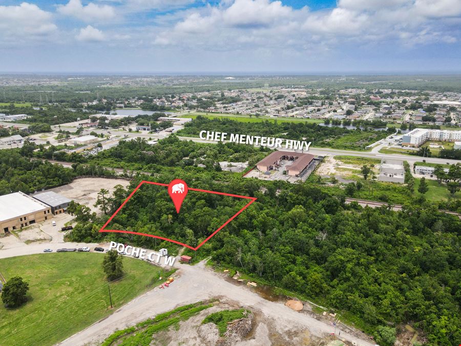 Industrial-Zoned Lot near NASA Facility in Michoud