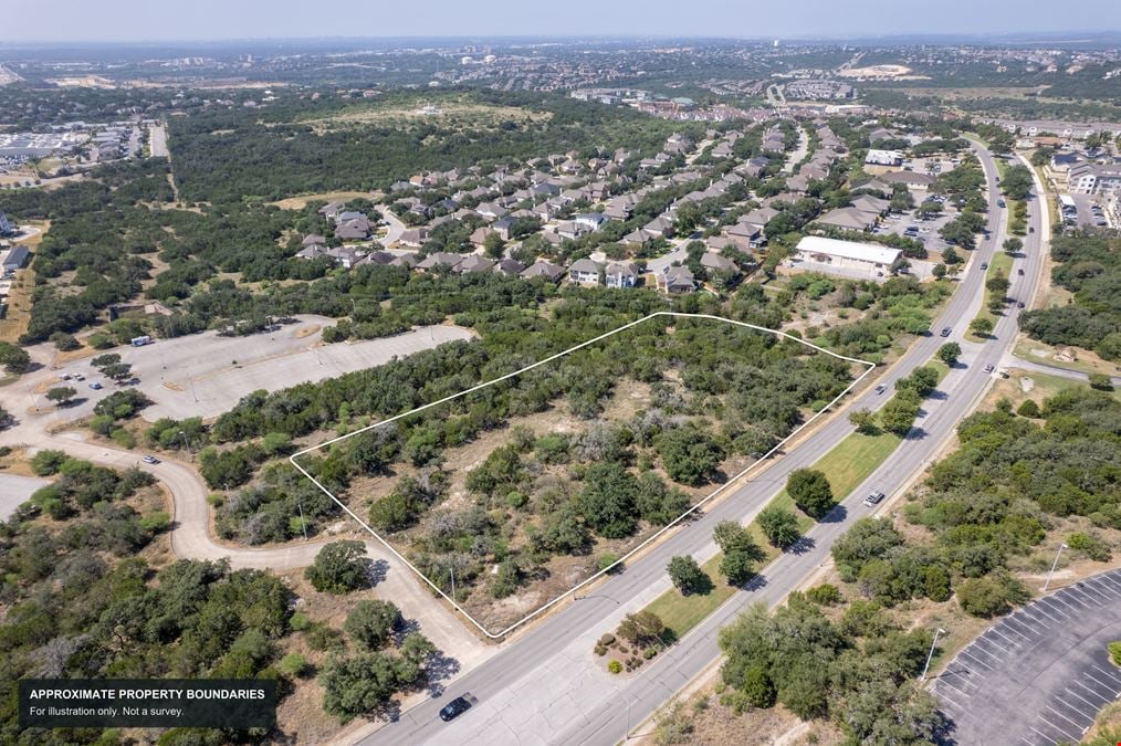 3.75 AC Development Site on Stone Oak Pkwy, Zoned C-3
