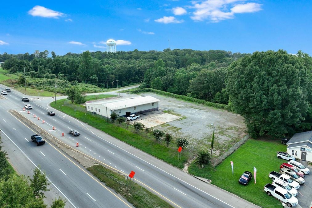 Industrial Building + Outside Storage