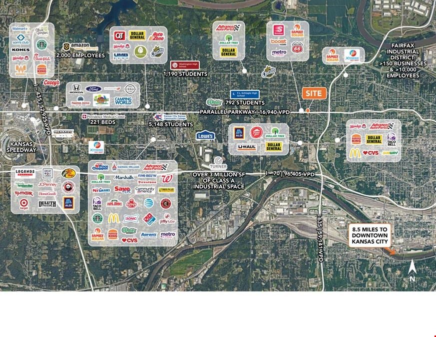 4700 Parallel Pkwy - Former O'Reilly Auto Parts - Retail for Sale