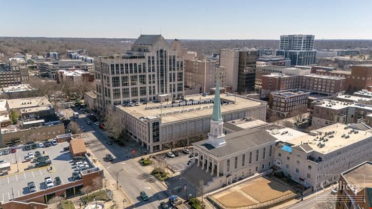 Opportunity to lease prime office space in the heart of downtown Greenville | Poinsett Plaza