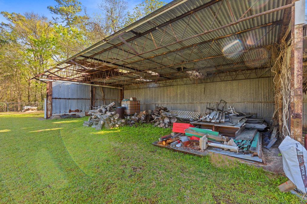 Mixed-Use Property For Sale | Residential Home + Workshop on Spacious Acreage
