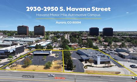 Preview of Retail space for Rent at 2930-2950 S. Havana Street