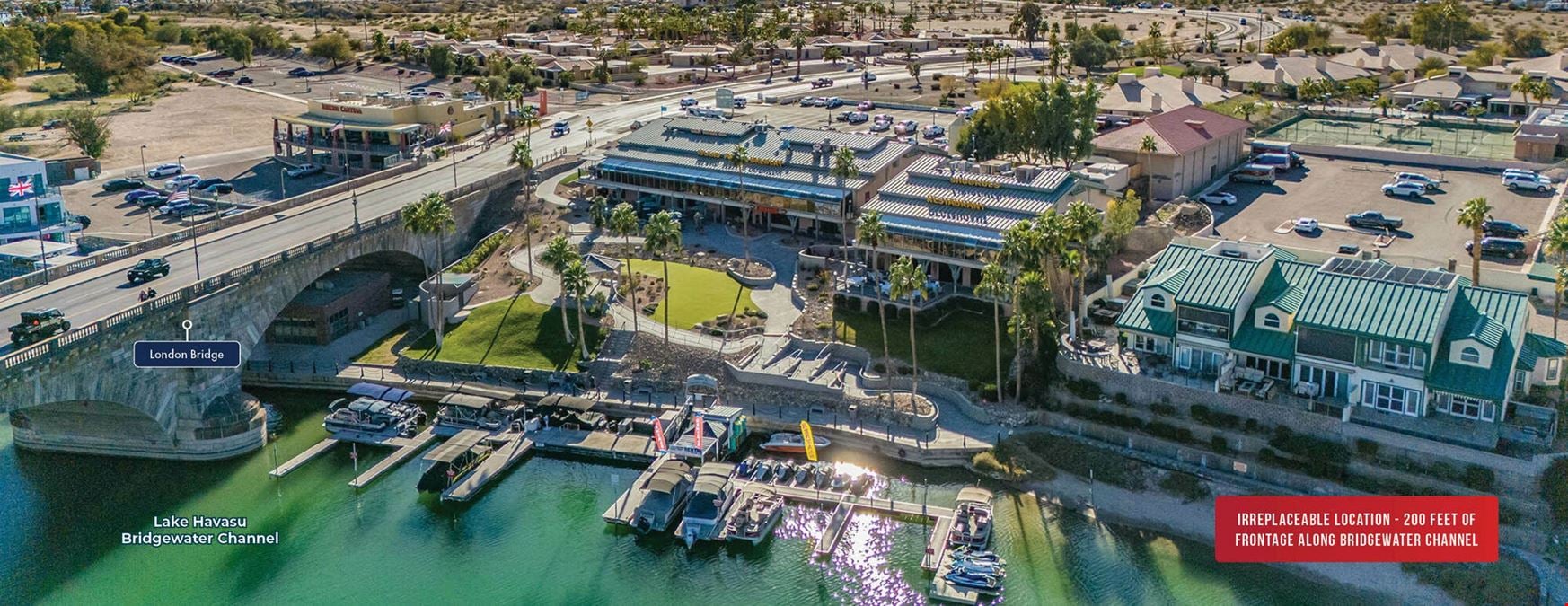 Island Mall at Lake Havasu’s London Bridge