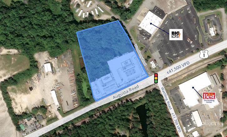 ±6.73 Acres of Land Ideally Suited for Convenience Store Site | West Columbia, SC