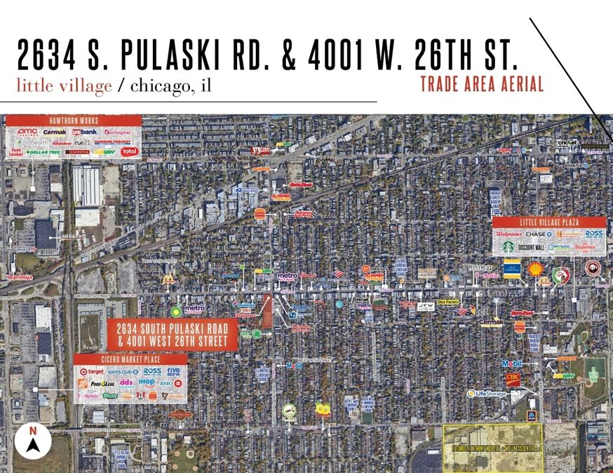 2634 S Pulaski Road & 4001 W. 26th Street