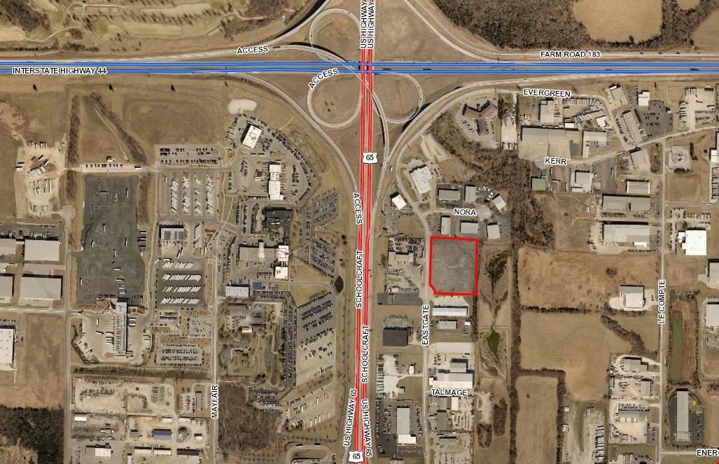 ± 4.32 AC of Industrial Land for Sale - 2726 N. Eastgate