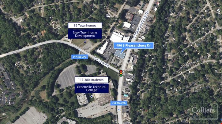 ±0.51 Acre Outparcel with Rare Drive-Thru Opportunity at Signalized Intersection