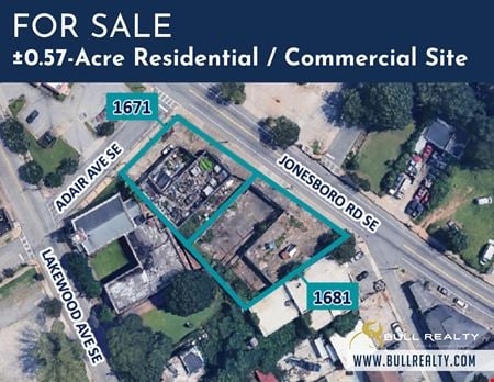 Preview of VacantLand space for Sale at 1671 & 1681 Jonesboro Road Southeast
