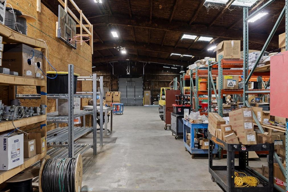 11,450 SF Industrial Flex + 4,700 SF Secured Shop