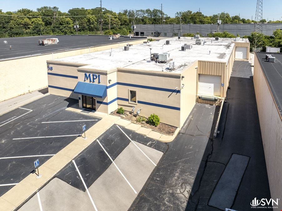 16,850 SF Stand Alone Industrial Building in Lexington, KY