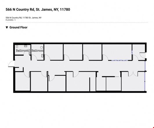 Preview of Retail space for Rent at 556 North Country Road