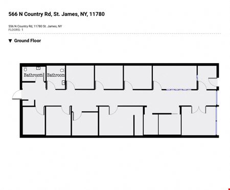 Preview of Retail space for Rent at 556 North Country Road