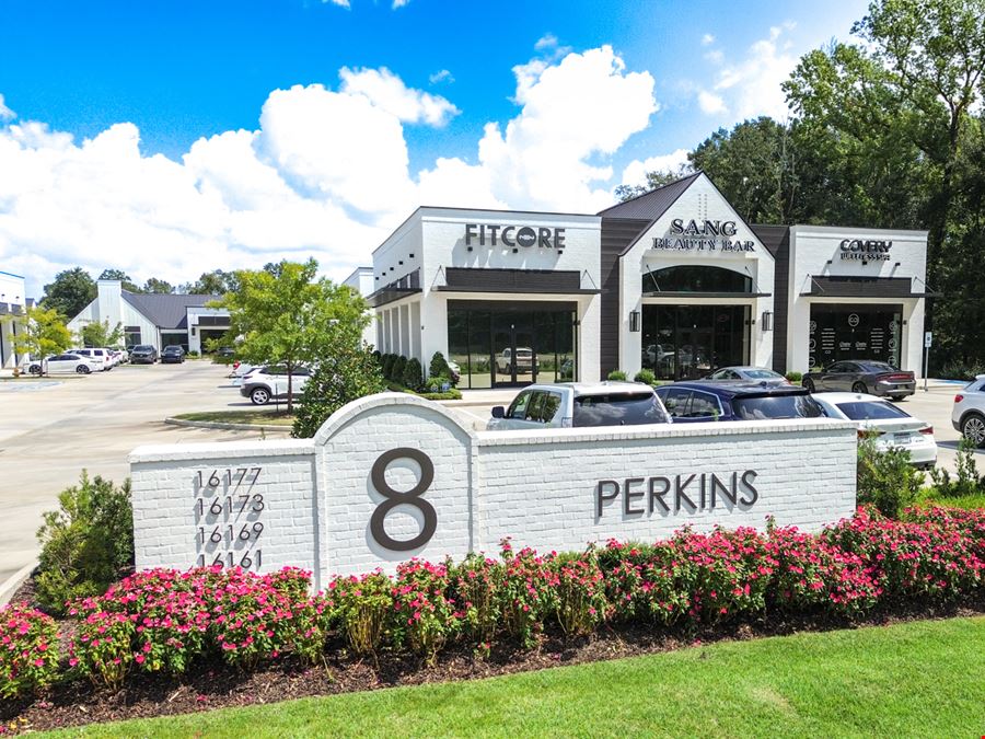 Perkins 8: Class A Office and Retail Suites near Pecue Lane