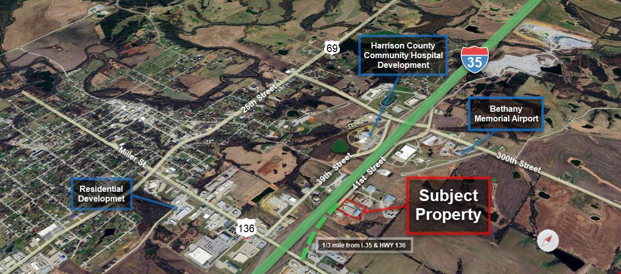 ±41,336 SF Warehouse with Direct Access to I-35