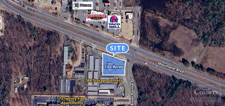 For Sale or Lease: Highly-Visible Redevelopment Opportunity on Maumelle Boulevard