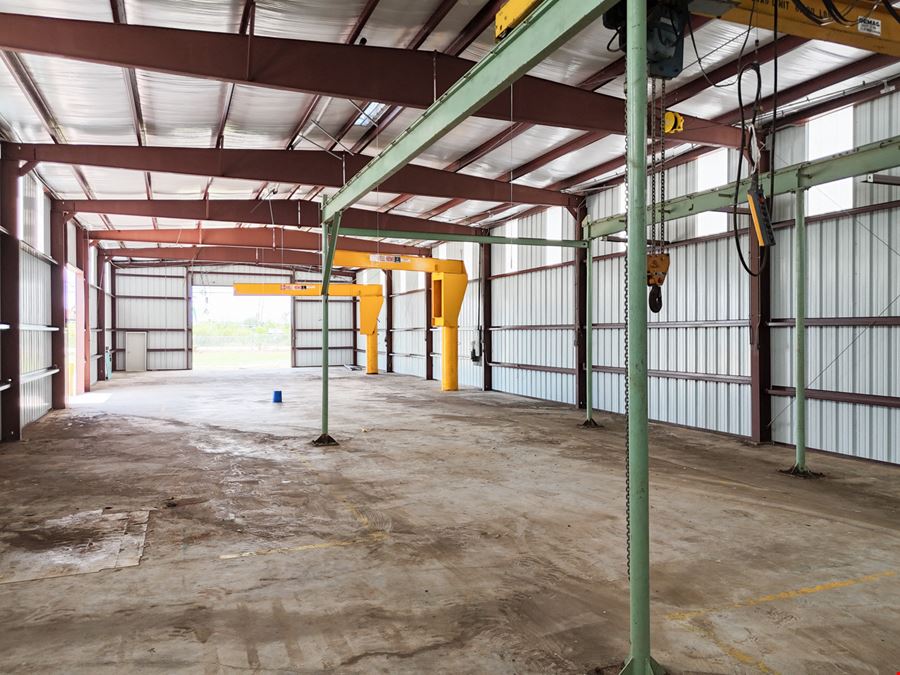 Crane-Serviced Warehouse Spaces with Frontage on Peters Rd