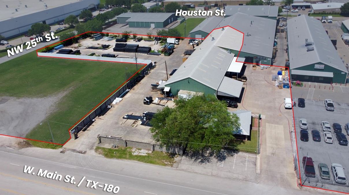 ±15,187 SF Fabrication Office/Warehouse with Fenced Storage