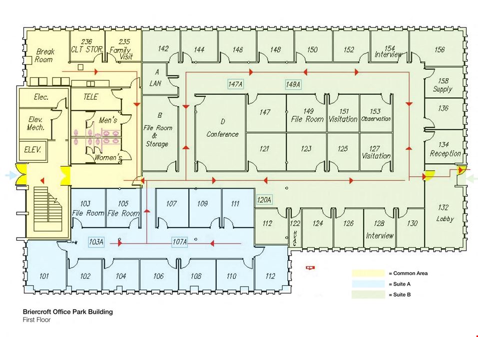 Briercroft Office Park Building - 1st Floor