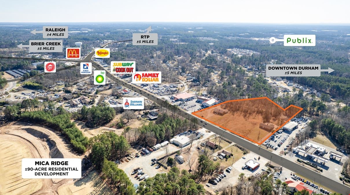 US 70 Assemblage (±5.39 Acres)