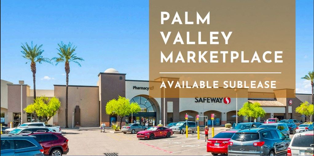 Palm Valley Marketplace SUBLEASE: Suite A08