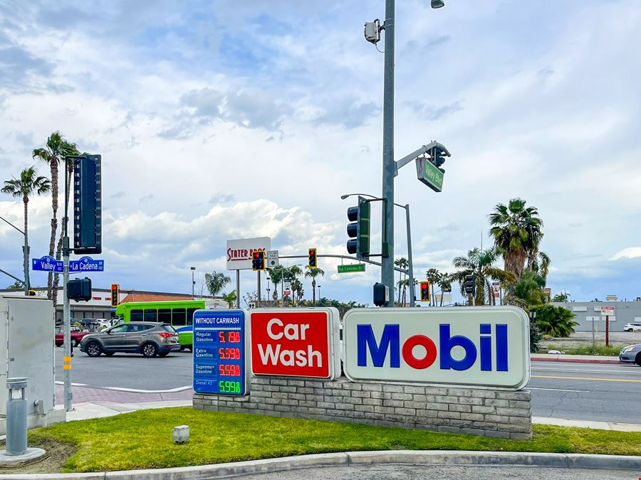 Mobil Gas Station, C-Store & Car Wash with Land