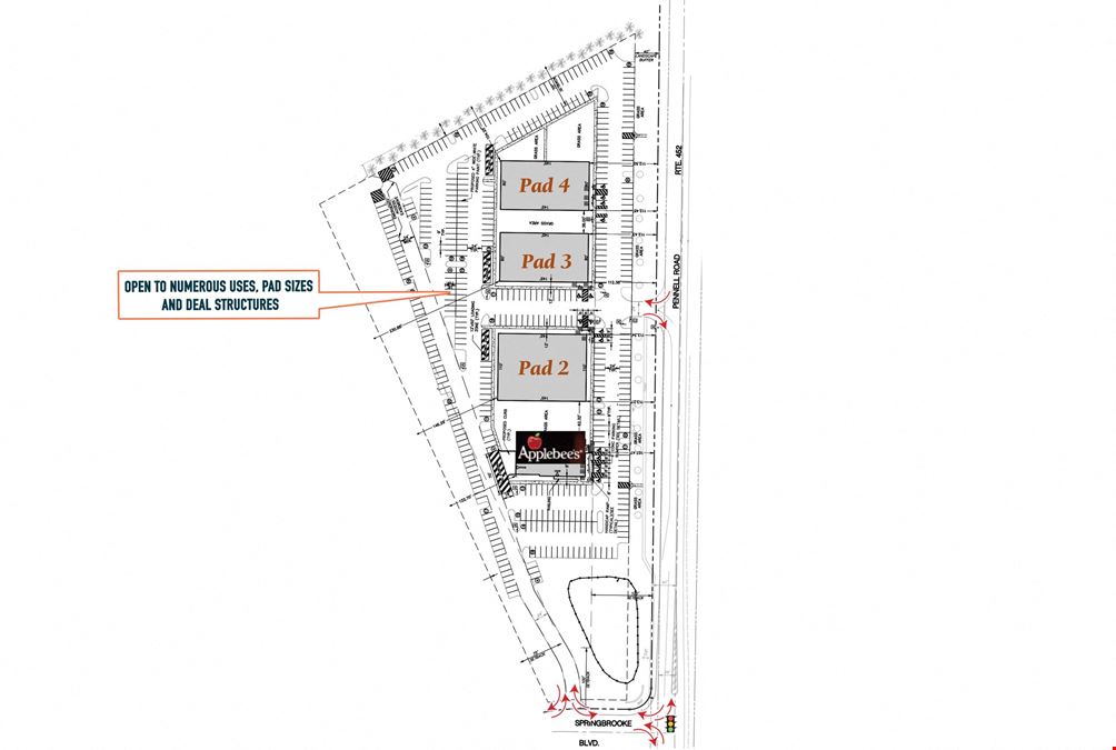 4351, 4401 & 4451 Pennell Road