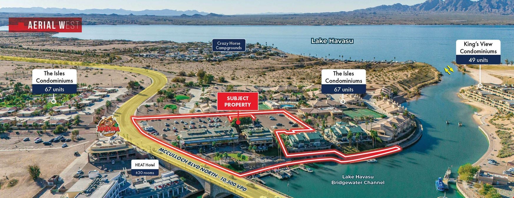 Island Mall at Lake Havasu’s London Bridge