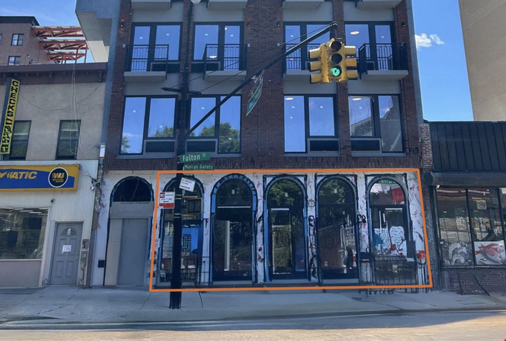 1,850 SF | 1584 Fulton Street | Brand-New Ventable Retail/Office Space for Lease