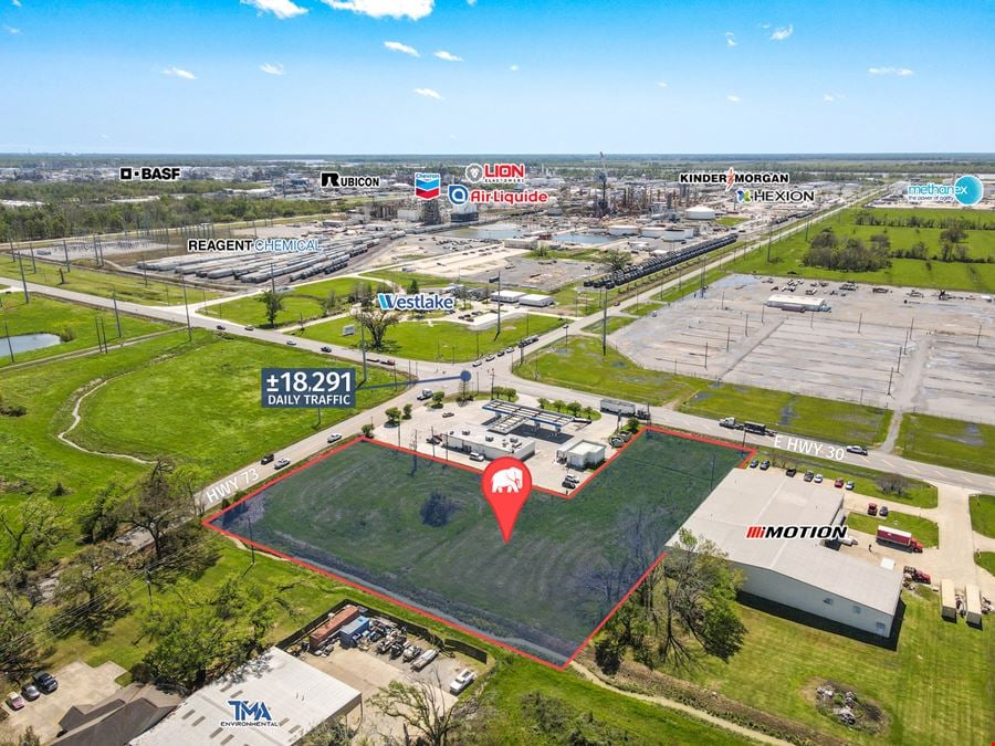 Dual Access Corner Lot at Hwy 30 and Hwy 73