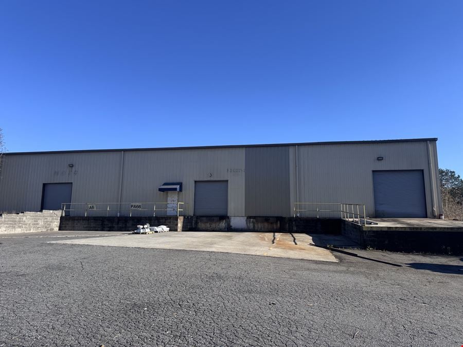 15K SQ FT Warehouse Space- 4 Miles to I-85