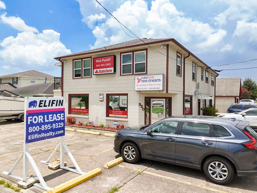 ±845 SF First Floor Office Suite with Parking Near Airline Dr