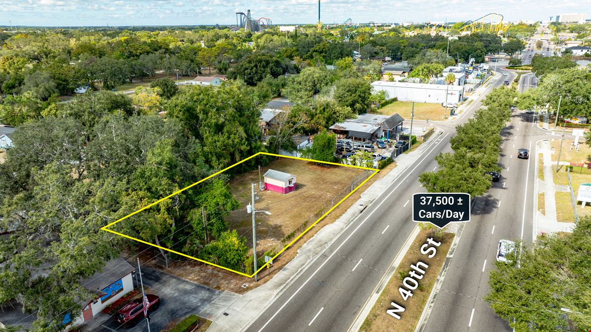 Pad-Ready Commercial Lot Near USF & Busch Gardens