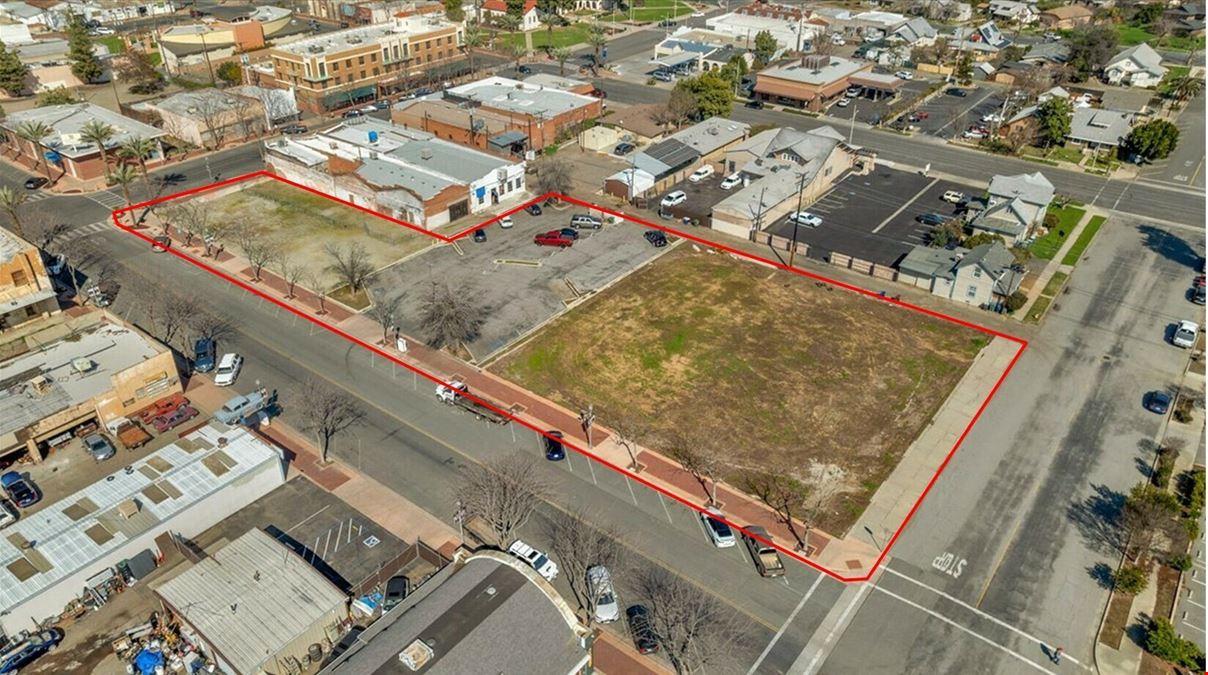 Prime Corner Retail Parcels Available in Lindsay, CA
