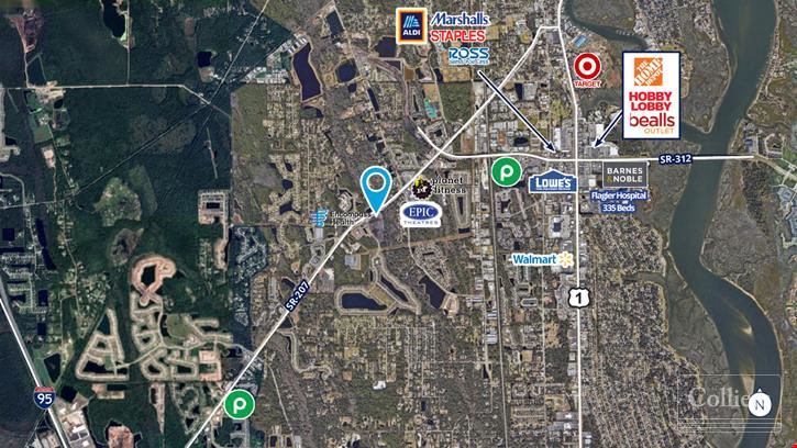 For Ground Lease | 1.14± AC and 1.15± AC Outparcels on SR-207