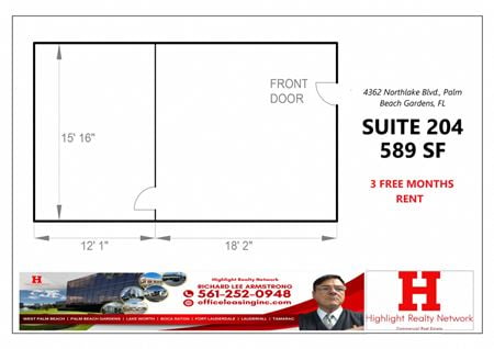 Preview of Office space for Rent at 4360 Northlake Blvd