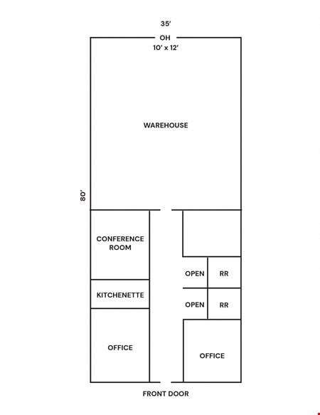 Preview of Industrial space for Rent at 201 15th St N