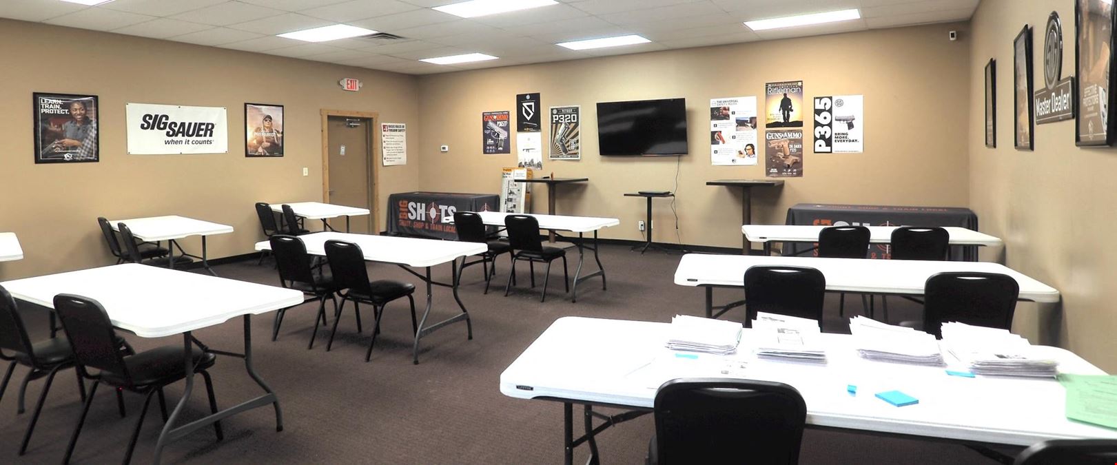 Retail Gun Sales and Indoor Firing Range Business along with Real Estate