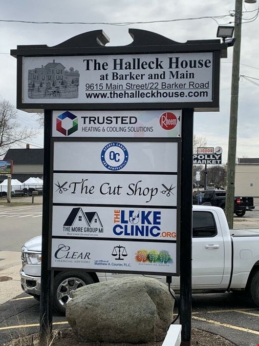 The Halleck House at Barker and Main