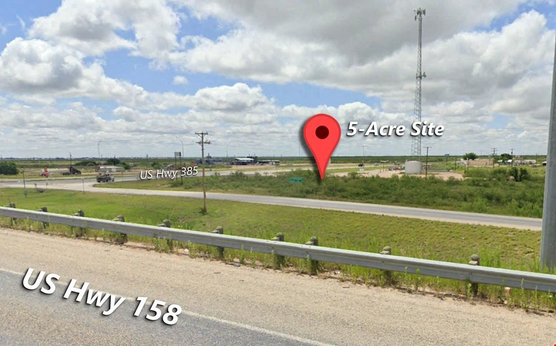 5 Acres at Highly Visible Truck Route Intersection - Gardendale, TX