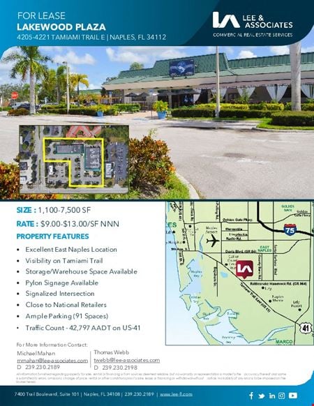 Preview of commercial space at 4205-4221 Tamiami Trail East