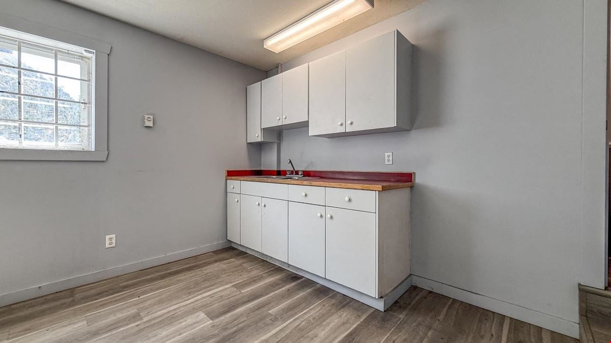 Industrial in-line unit available in Summerland