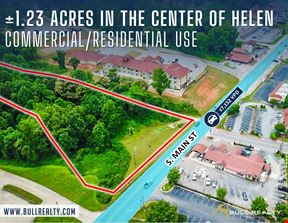 ±1.23 Acres in the Center of Helen | Commercial/Residential Use