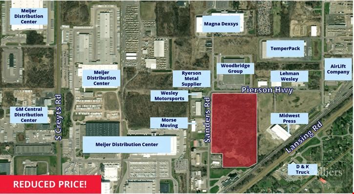 38-Acres Vacant Land in Delta Township